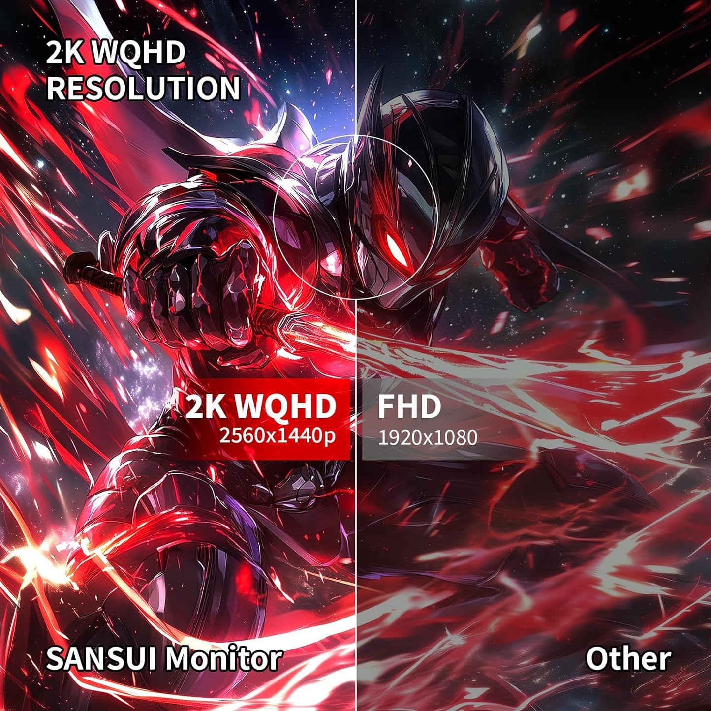 27 Inch WQHD 2560X1440 Curved Gaming Monitor, 180Hz MPRT 1Ms Computer Monitor,Hdmi2.0 * 2, DP1.2 * 2, Freesync, Curved 1500R, 5000:1 Contrast Ratio, 120% Srgb,Hdr(Es-G27C1Q DP Cable Included)