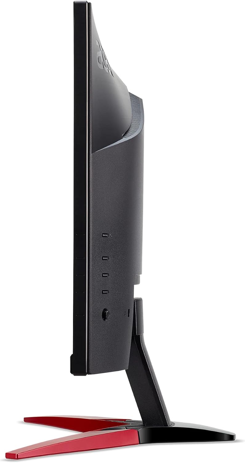 Nitro KG241Y Sbiip 23.8” Full HD (1920 X 1080) VA Gaming Monitor | AMD Freesync Premium Technology | 165Hz Refresh Rate | 1Ms (VRB) | Zeroframe Design | 1 X Display Port 1.2 & 2 X HDMI 2.0,Black