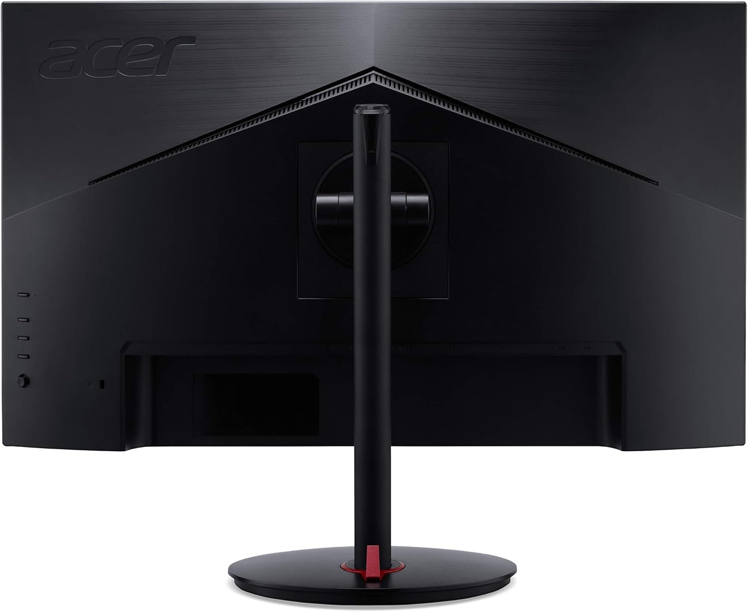 Nitro 27" WQHD 2560 X 1440 PC Gaming IPS Monitor | AMD Freesync Premium up to 180Hz Refresh 0.5Ms DCI-P3 95% 1 Display Port 1.2 & 2 HDMI 2.0 XV271U M3Bmiiprx,Black