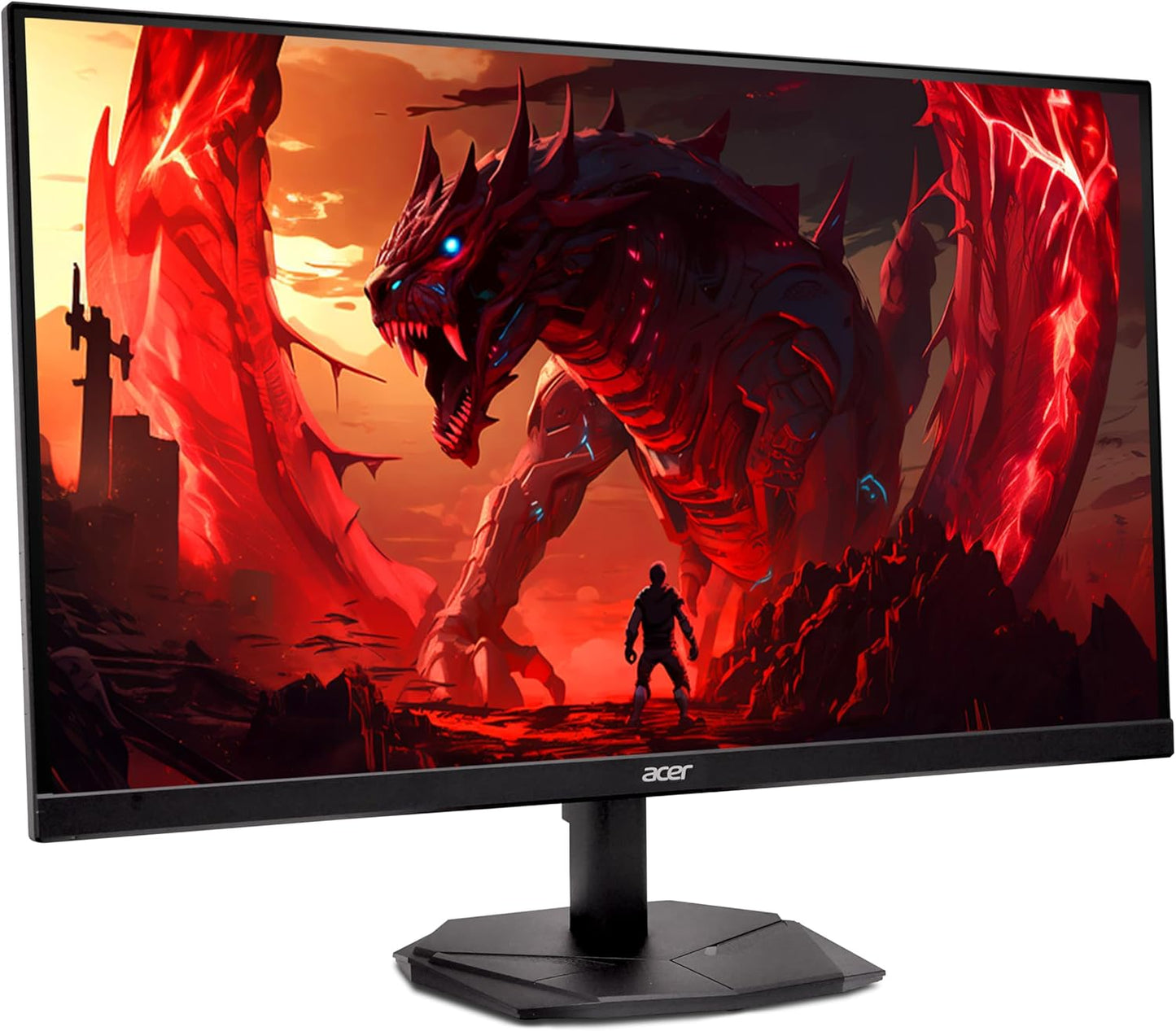 Nitro 27 Inch WQHD 2560 X 1440 IPS Gaming Monitor | AMD Freesync | up to 180Hz Refresh | up to 0.5Ms | DCI-P3 95% | HDR 10 Support | One Display Port 1.2 & Two HDMI 2.0 | KG271U N3Bmiipx